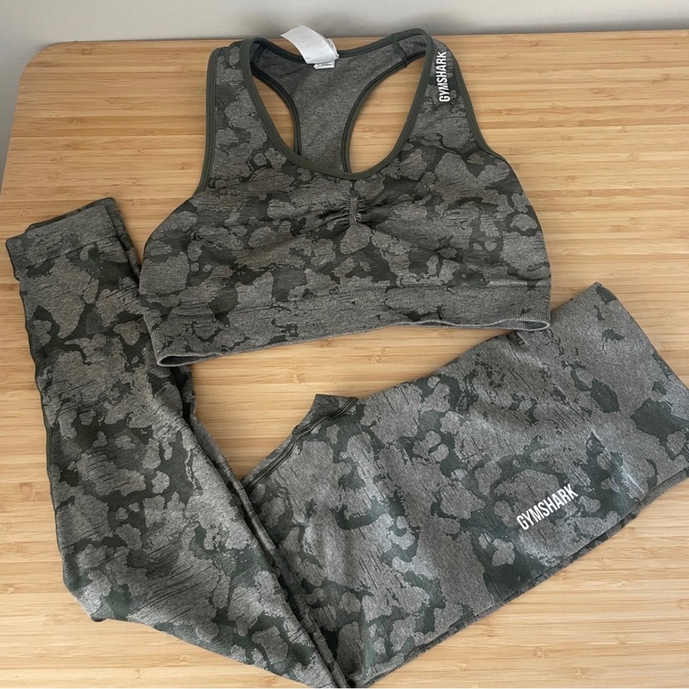 GymShark Camo Set